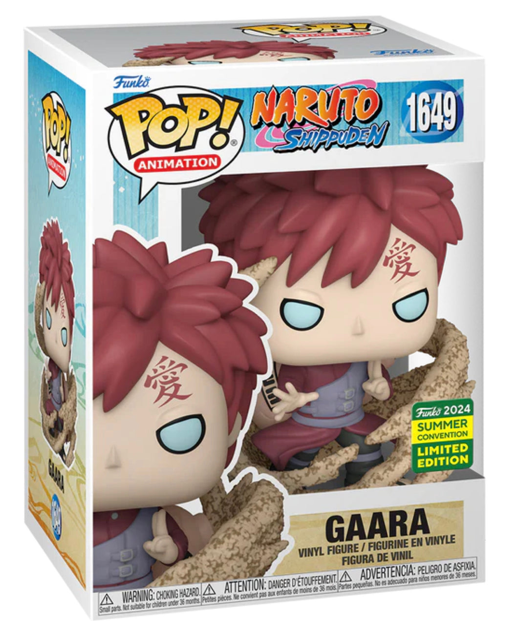 Naruto Gaara /w Sand Jutsu Summer 2024 LE #1649