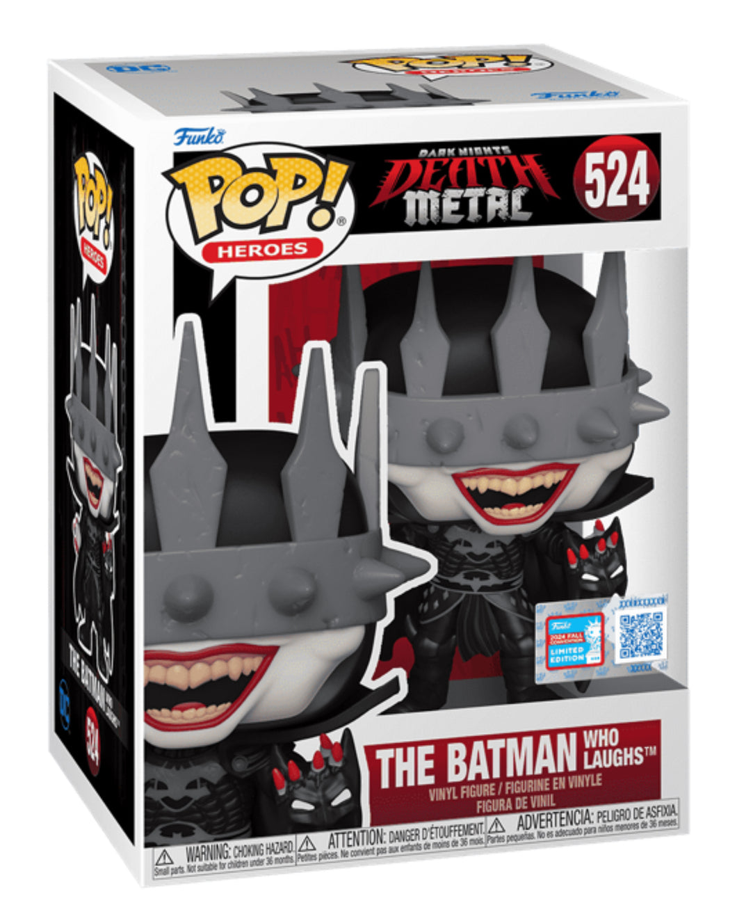 Dark Nights Death Metal The Batman Who Laughs 2024 Fall LE #524