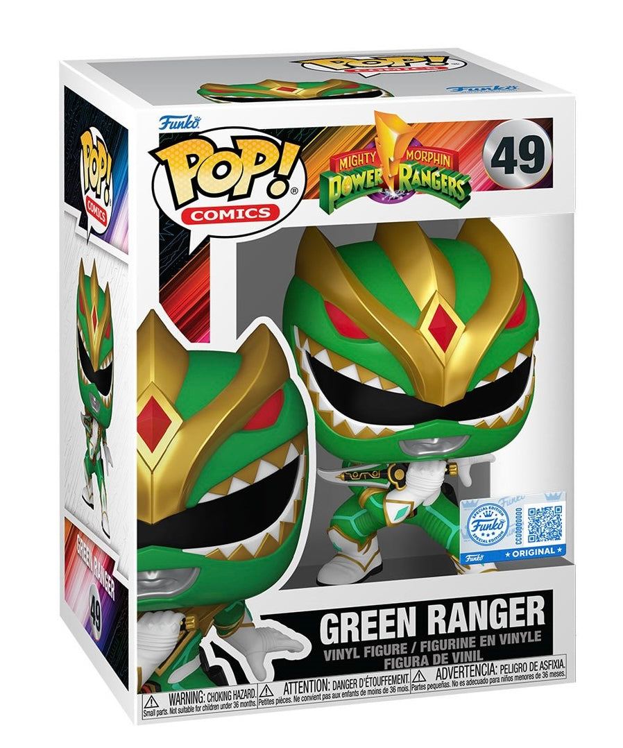 Mighty Morphine Power Rangers Green Ranger SE FUNK #49
