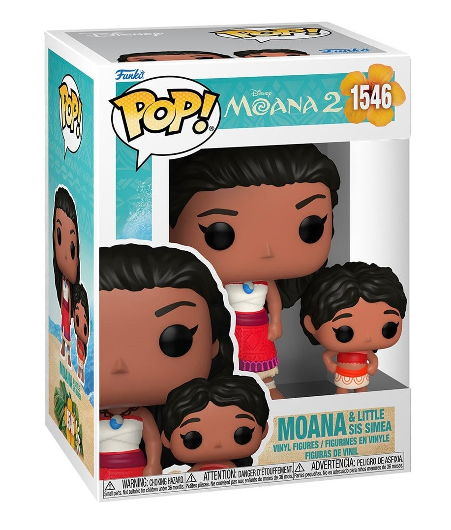 Disney Moana 2 Moana and Little sis Simea #1546