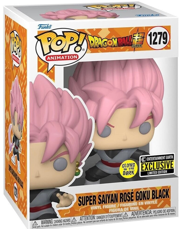 Dragon Ball Super Super Saiyan Rose Goku Black #1279 LE EE Exclusive GITD