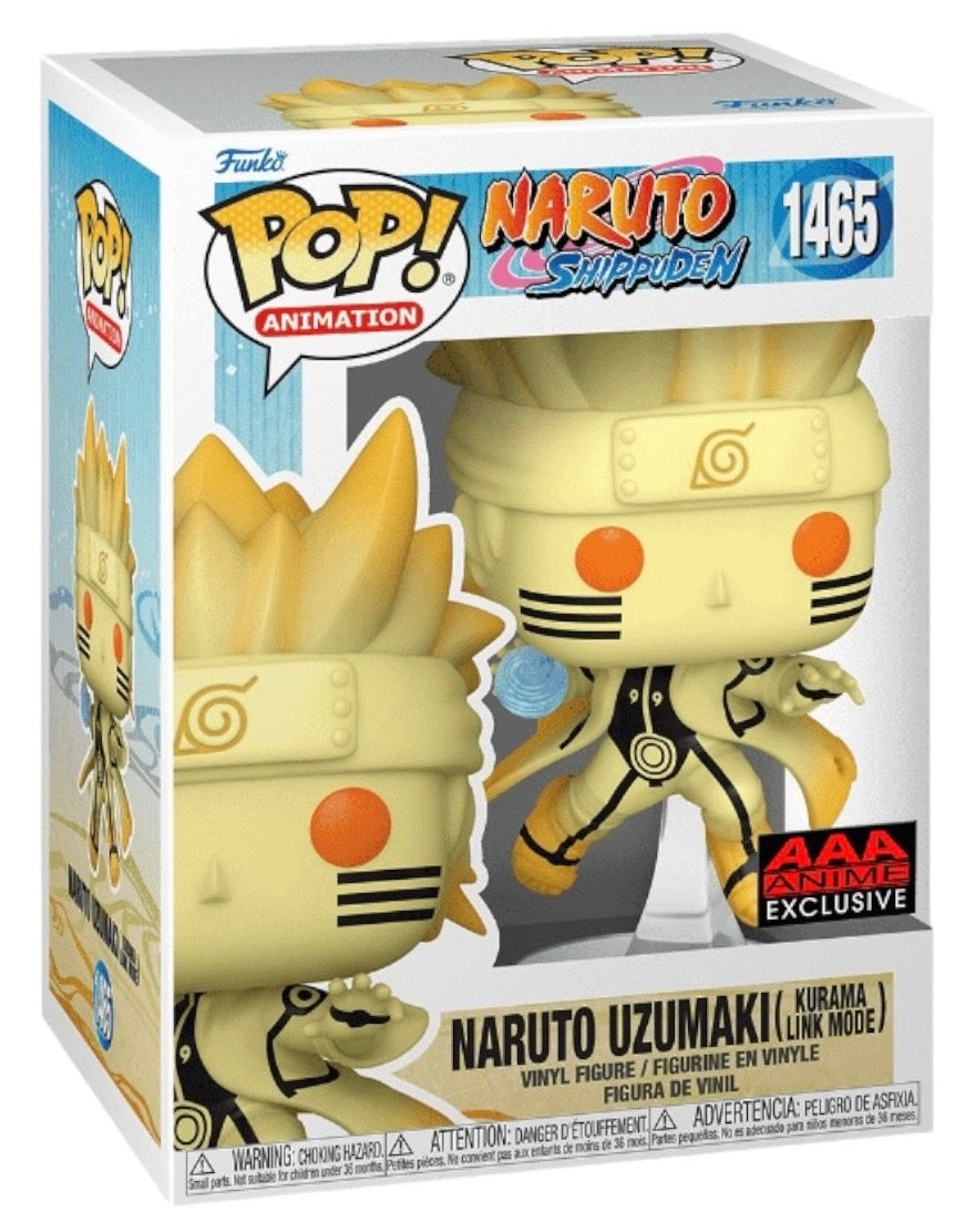 Naruto Shippuden Naruto Uzumaki (Kurama Link Mode)AAA Anime Exclusive #1465