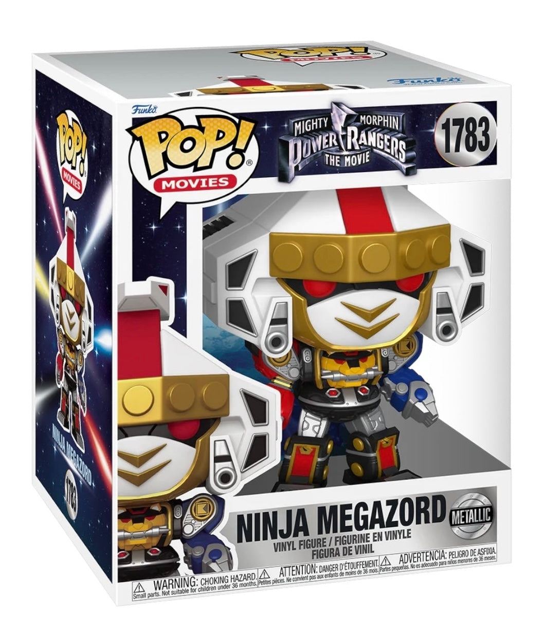 Mighty Morphin Power Rangers The Movie Ninja Megazord deluxe M #1783