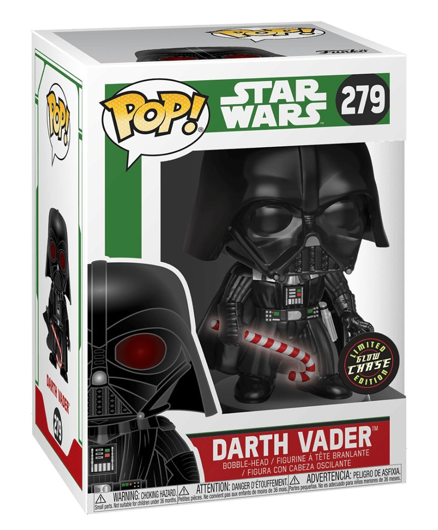 Star Wars Darth Vader /w Candy Cane Glow Chase #279