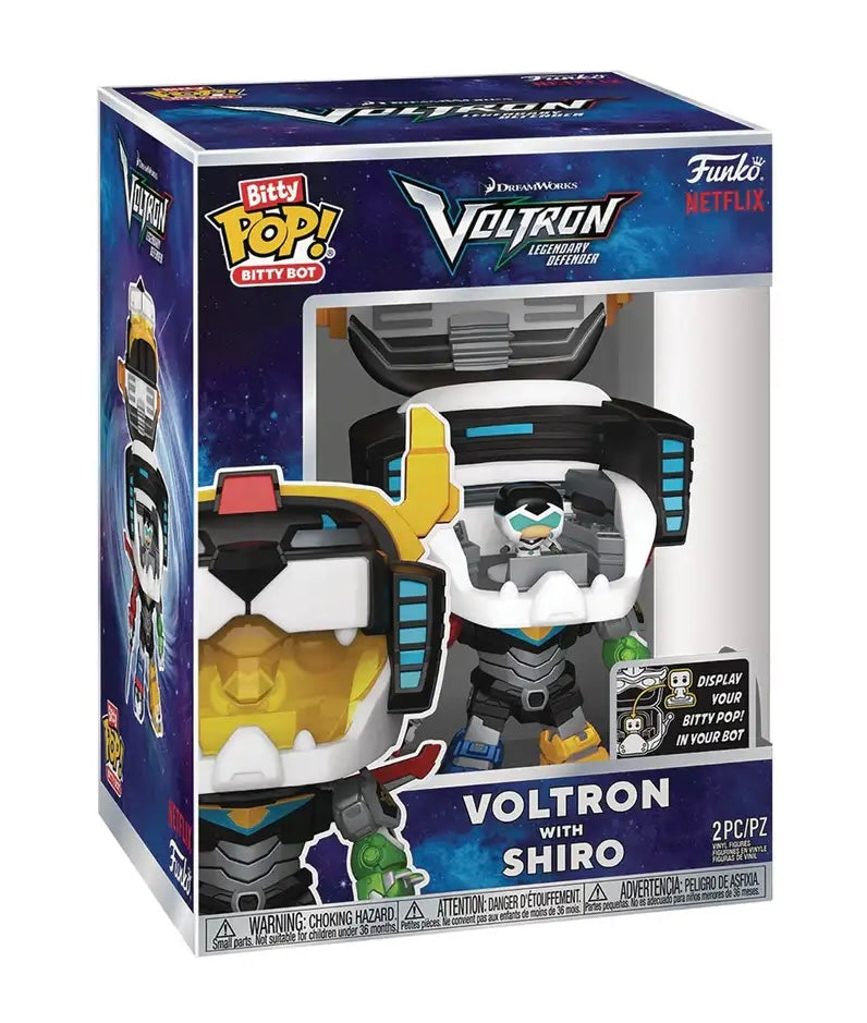 Bitty Pop! Bitty Bot Voltron Legendary Defender Voltron with Shiro