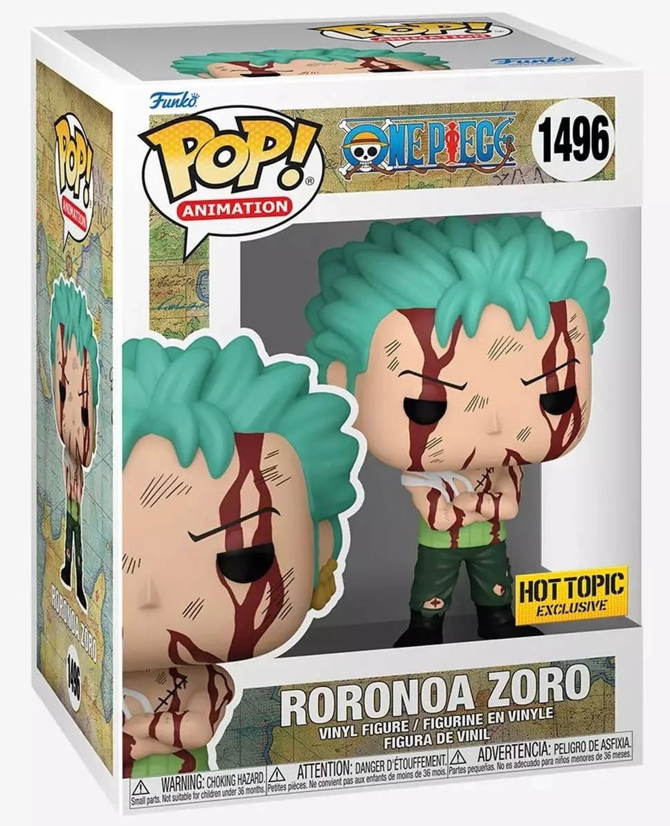 One Piece Roronoa Zoro Hot Topic Exclusive #1496