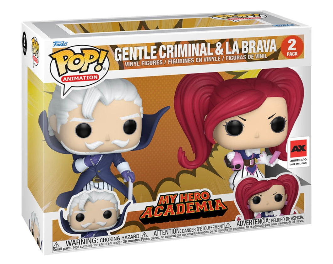 My Hero Academia Gentle Criminal & La Brava 2 PK AX 2022 EX