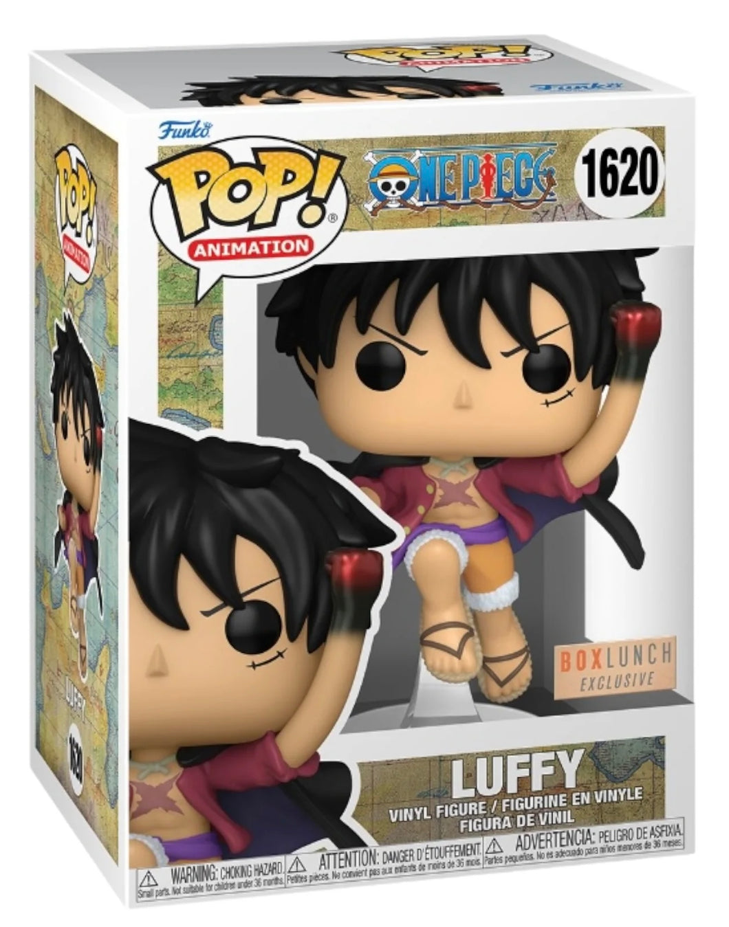 One Piece Luffy (Uppercut) Box Lunch EX #1620