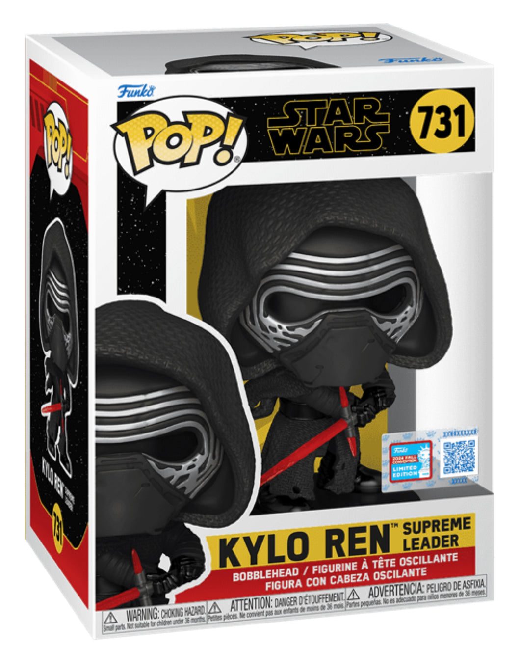 Star Wars Kylo Ren Supreme Leader 2024 Fall LE #731