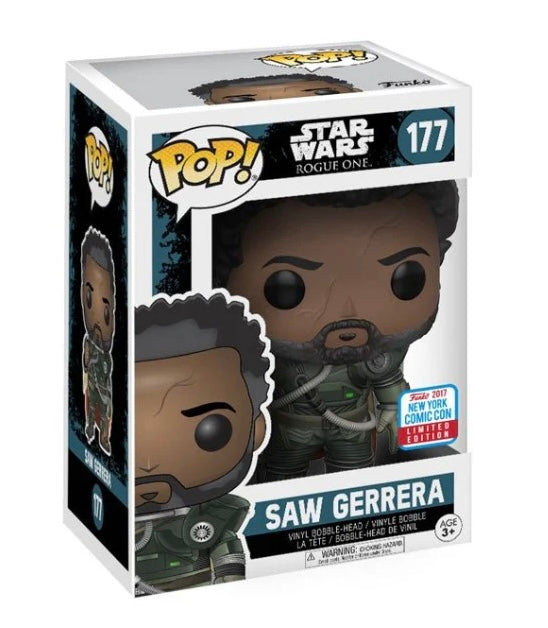 Star Wars Rogue One Saw Gerrera NY Comic Con 2017 #177