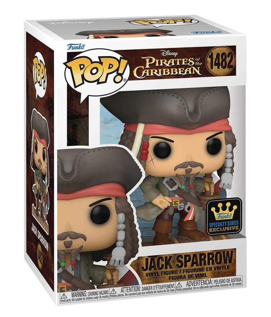 Pirates Of The Caribbean Jack Sparrow Funko Specialty Series Ex #1482