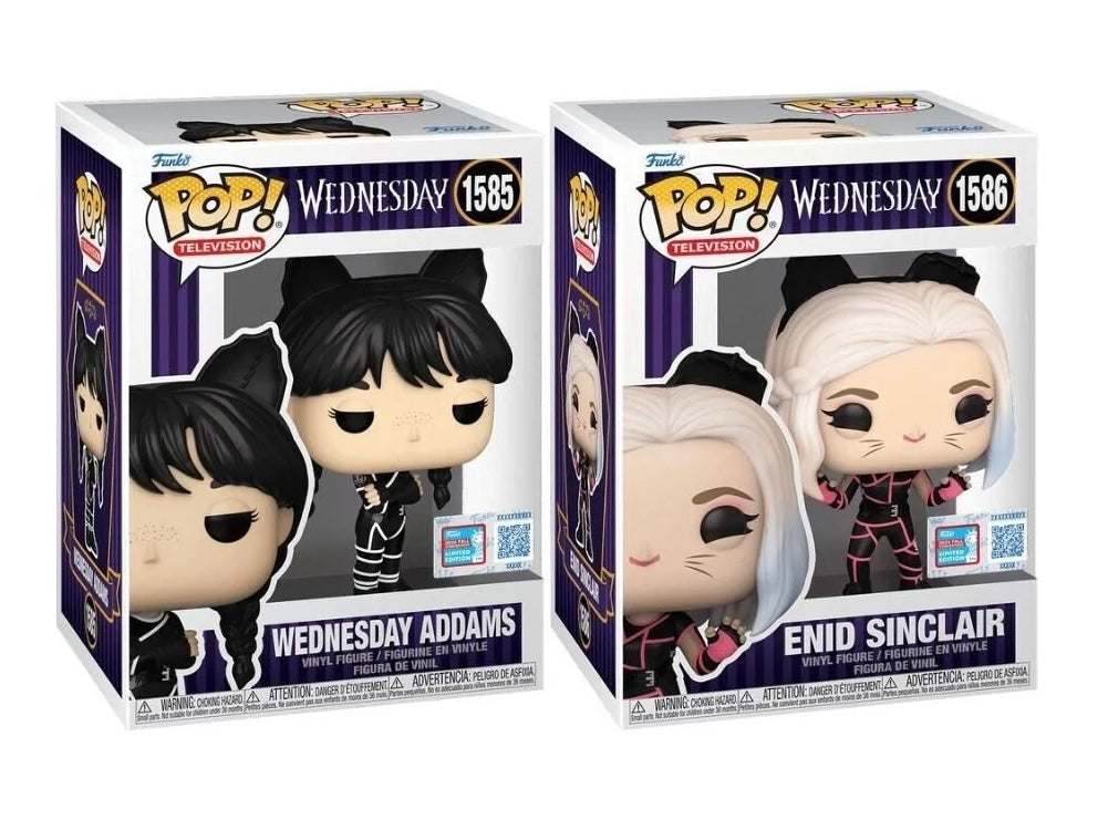 Wednesday Enid Sinclair and Wednesday Addams 2024 Fall Con 2PK #1585 & #1586