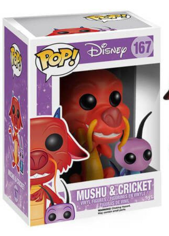 Disney Mushu & Cricket #167