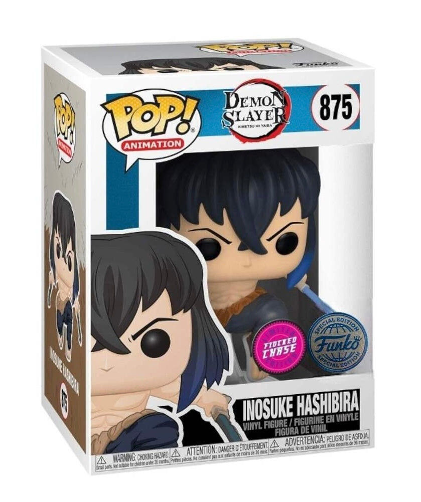 Demon Slayer Inosuke Hashibira LE Flocked Funko Special Edition #875