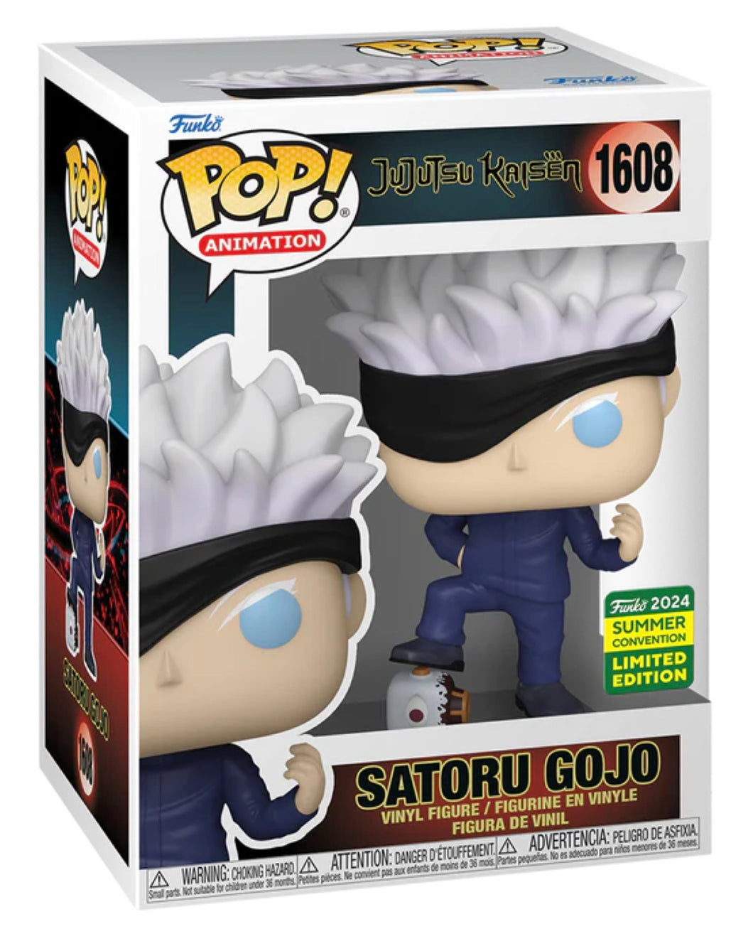 Jujutsu Kaisen Satoru Gojo with Jogo head Summer 2024 LE #1608
