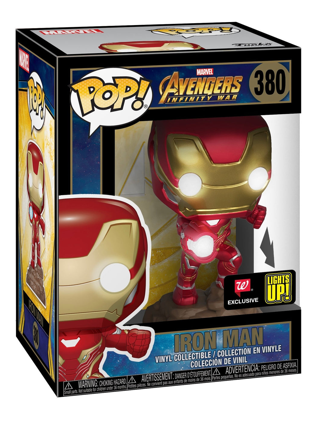 Avengers Infinity War Iron Man Walgreens Ex Light Up #380