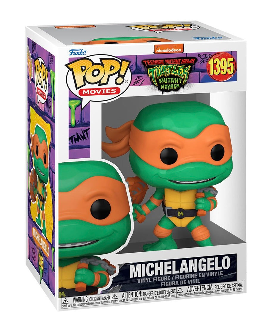 TMNT Turtle Mutant Mayhem Michelangelo #1395