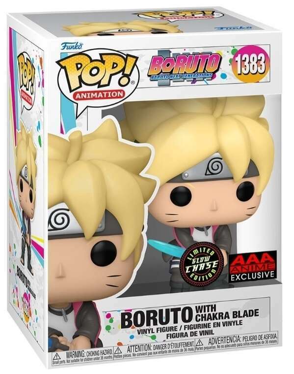 Boruto Boruto with chakra blade #1383 AAA Anime Exclusive LE GITD Chase