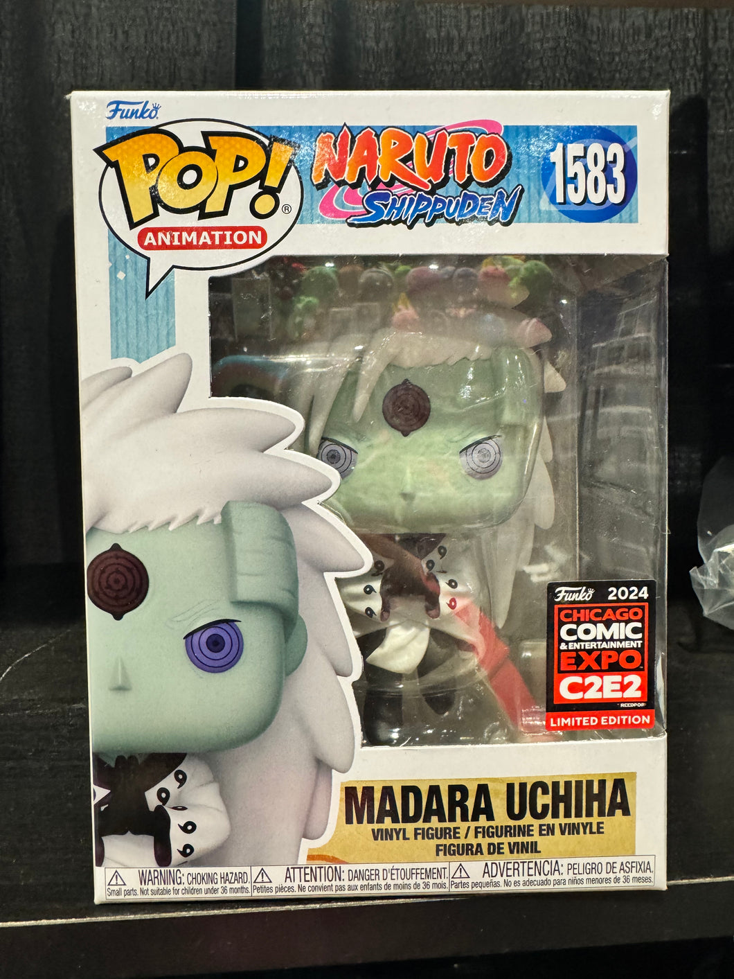 Naruto Shippuden Madara Uchiha C2E2 ex #1583