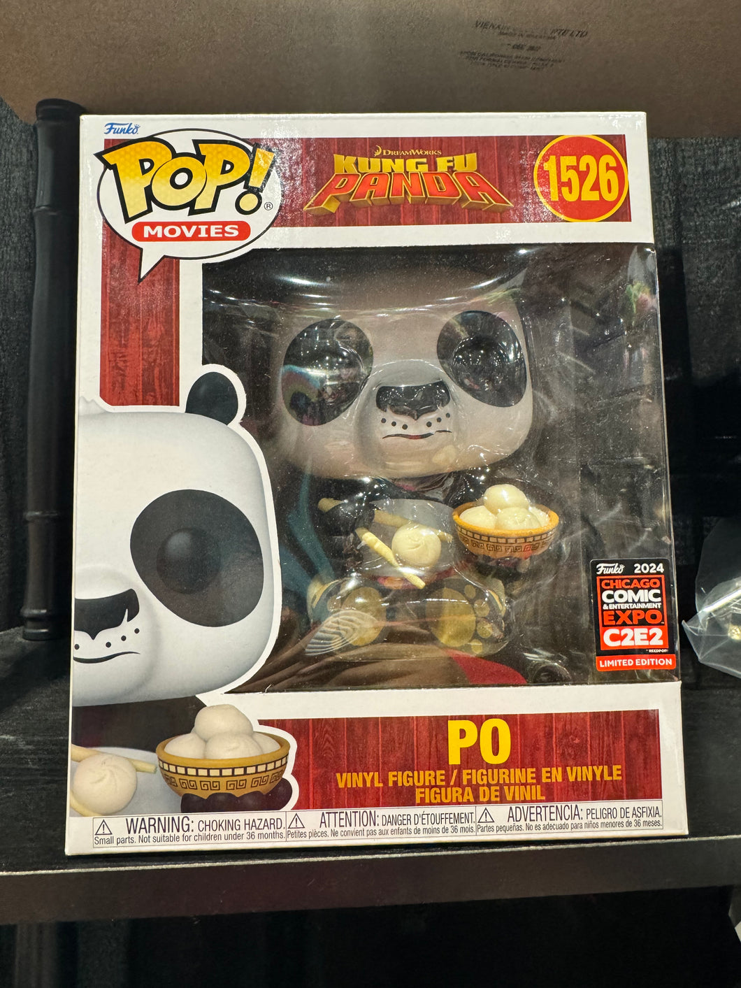Kung Fu Panda Po C2E2 con sticker #1526