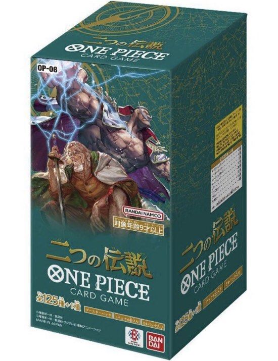 One Piece OP-08 Two Legends Booster Box (Japanese)