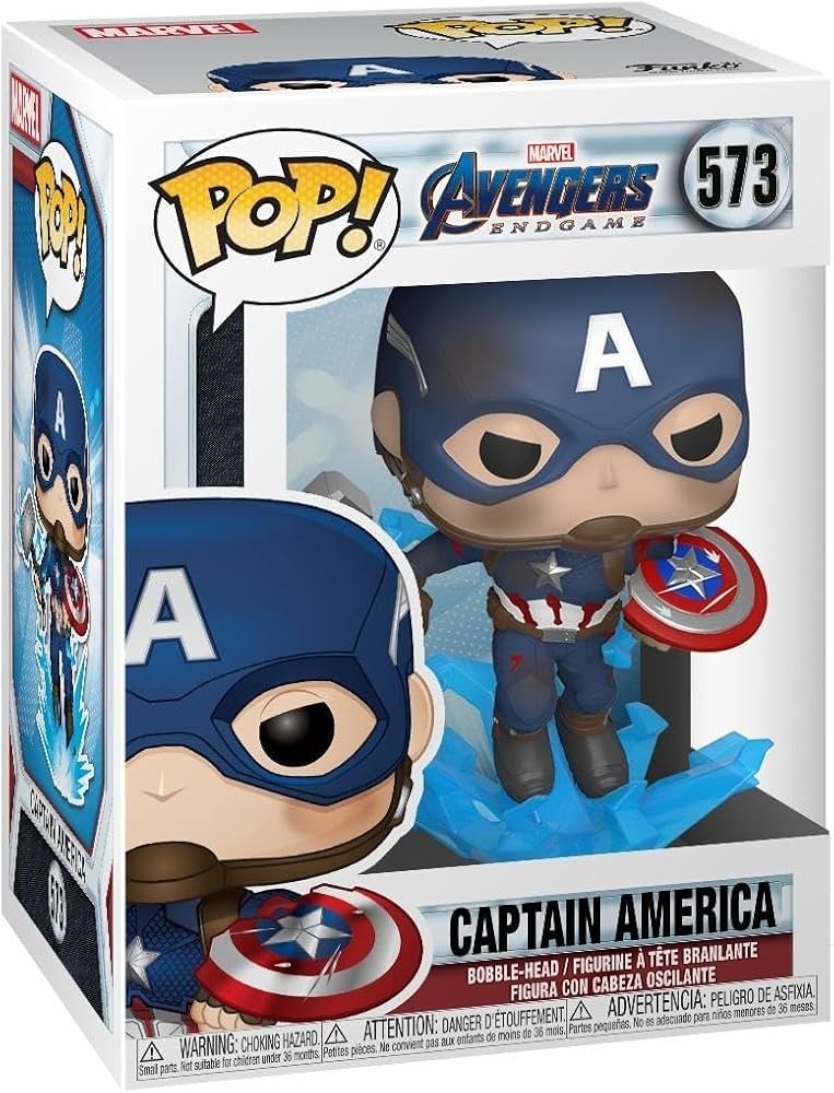 Marvel Captain America Broken Shield and Mjolnir #573