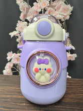 Load image into Gallery viewer, BFF insulated water bottle with straw
