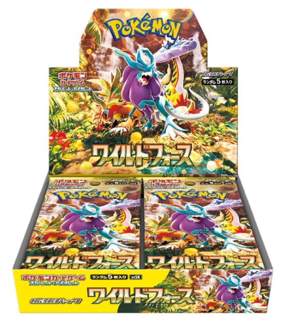 Pokemon Japanese Wild Force (sv5K) Booster Box