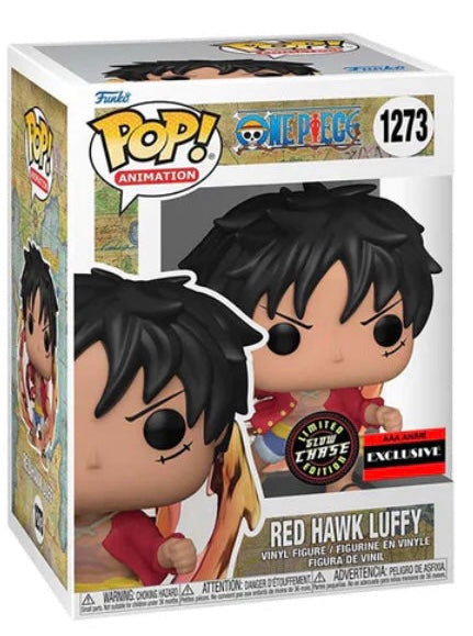 One Piece Red Hawk Luffy #1273 AAA Anime Exclusive LE Glow Chase