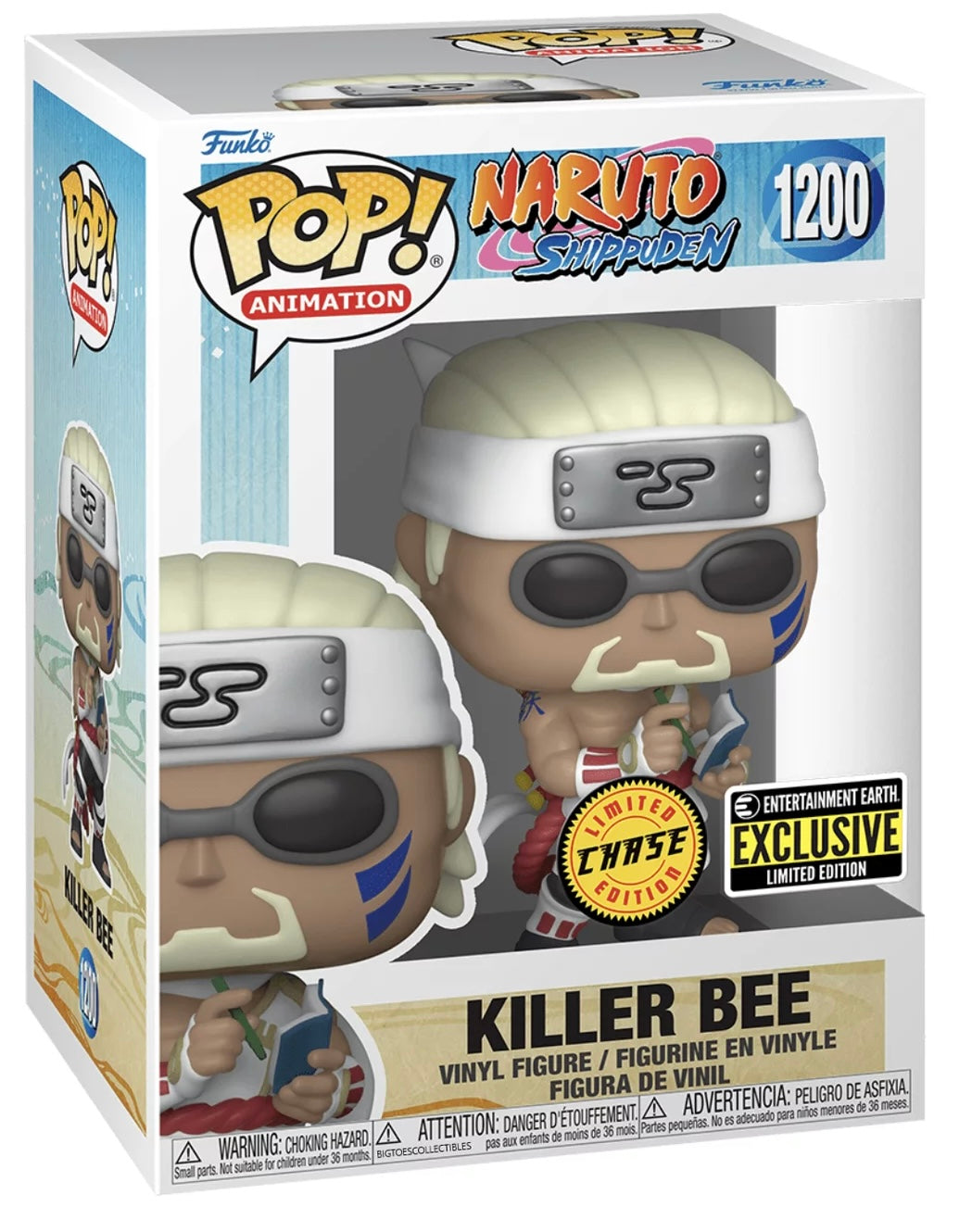 Naruto Shippuden Killer Bee EE Exclusive LE Chase #1200