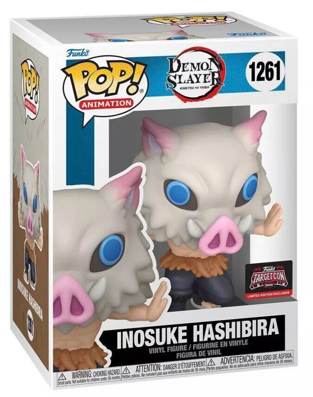 Demon Slayer Inosuke Hashibira Targetcon LE  #1261