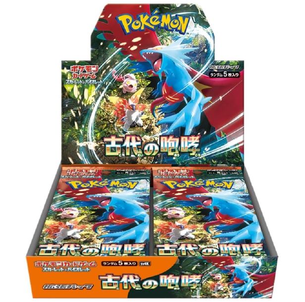 Pokemon Japanese Ancient Roar (sv4K) Booster Box