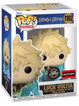 Black Clover Luck Voltia #1102 (AAA Anime Exclusive) Glow CHASE Limited Edition