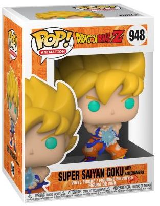 Dragon Ball Z Super Saiyan Goku with Kamehameha #948