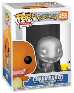 Pokemon Charmander Metallic Silver #455 (25th)