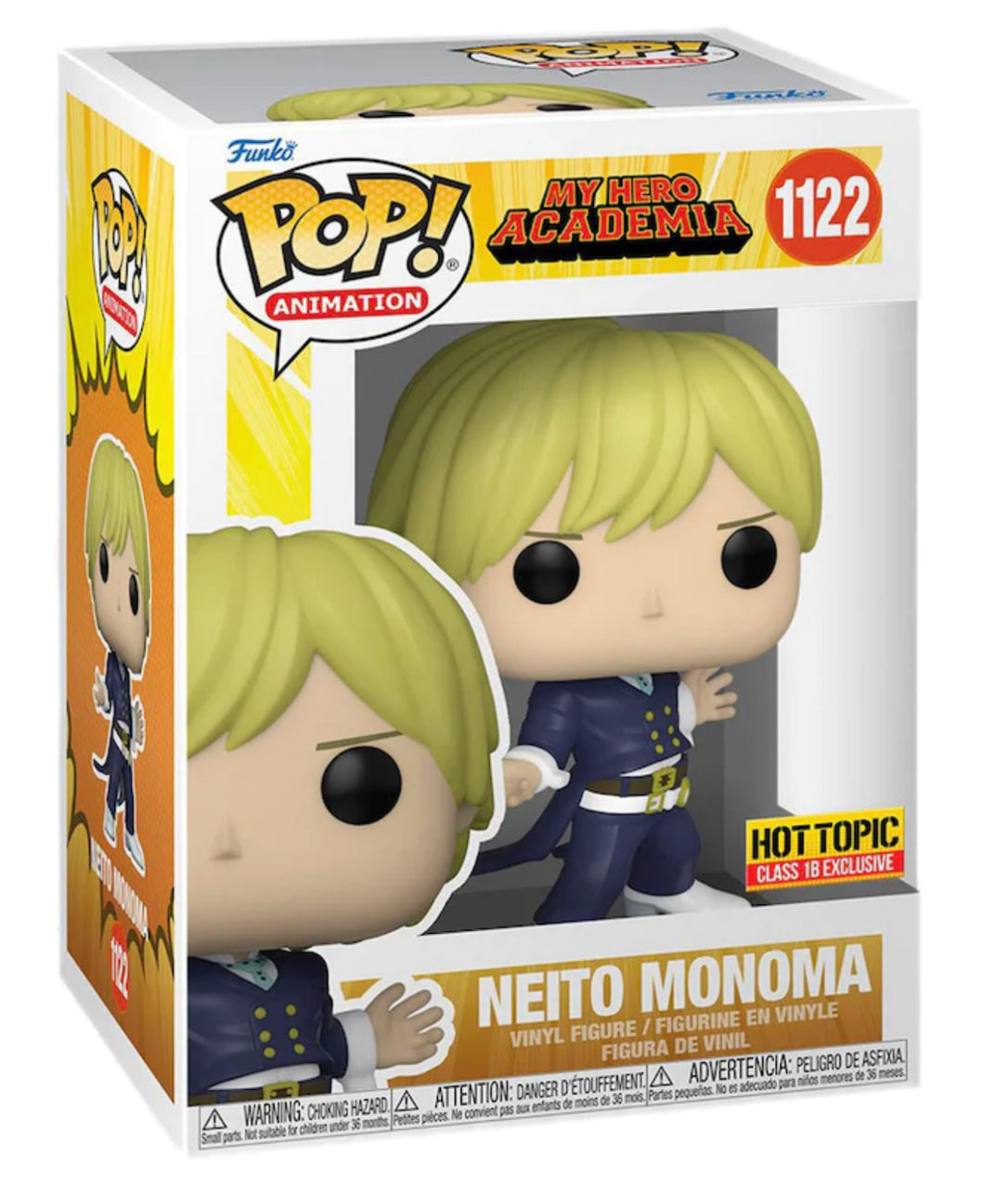 My Hero Academia:  Neito Monoma #1122 (Hot Topic Class 1B Exclusive)