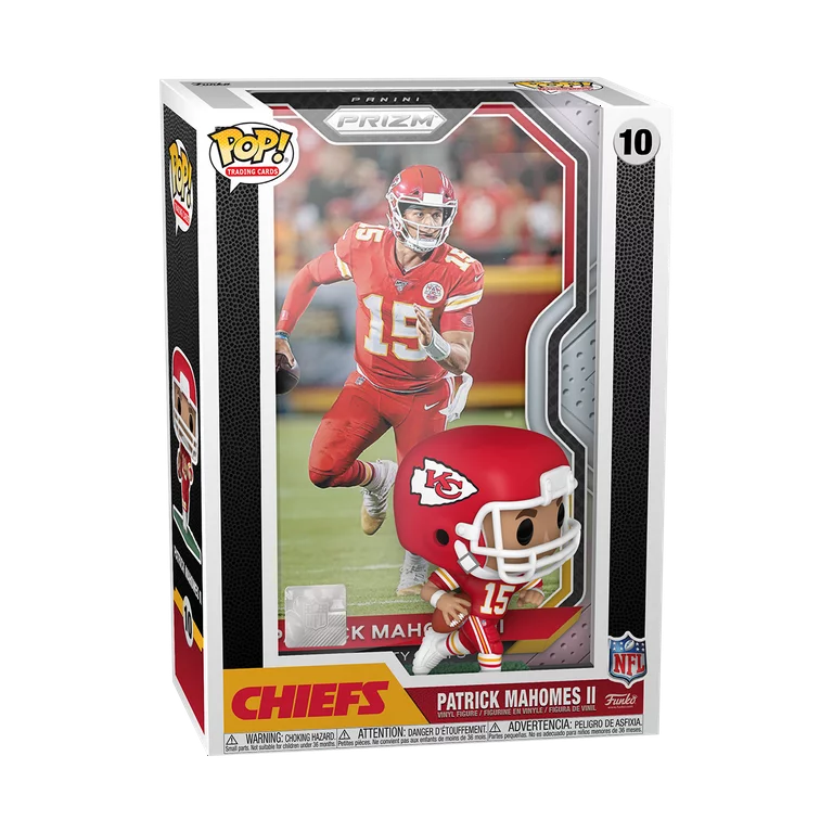 NFL Chiefs Patrick Mahomes Trading Cards Figure #10