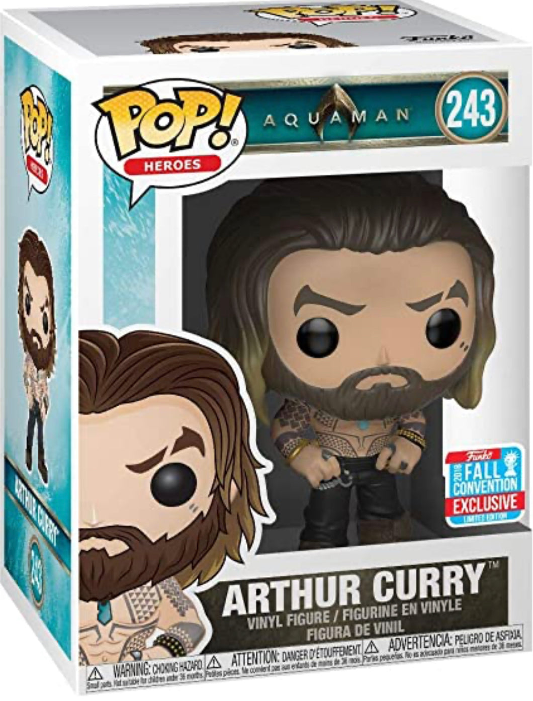 Aquaman Arthur Curry LE 2018 Fall Convention Exclusive #243